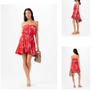 Tiare Hawaii Ryden Mini - Vintage Hawaiian Red - One Size